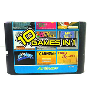 10 GAMES IN 1 Sega Genesis